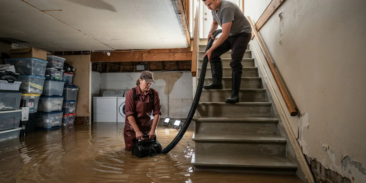 Water damage restoration in Ridgefield, WA